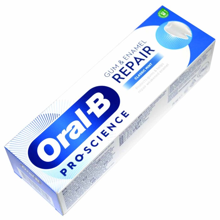 Паста зубная Oral-B  PRO-Science Восстановление десен и эмали с мятой 75мл к/у