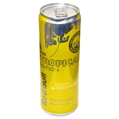 Напиток энергетический Red Bull Tropical 0,355л ж/б