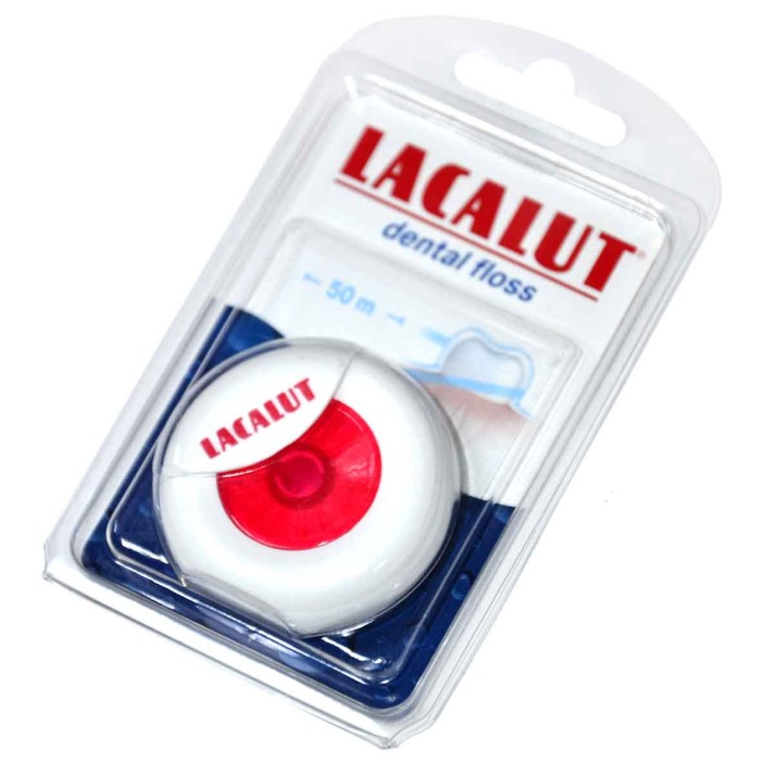 Нить зубная Lacalut 50м пэт