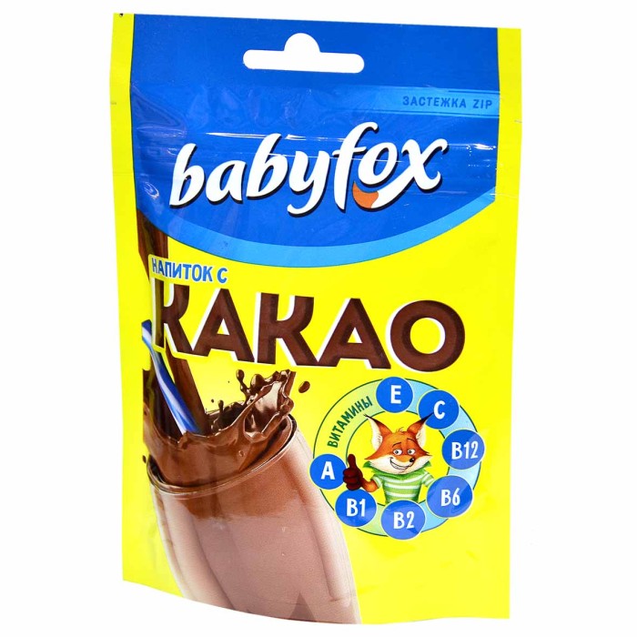 Какао Babyfox 135гр д/п