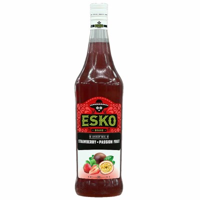 Сироп ESKO Mix Клубника-маракуйя 1л ст/б