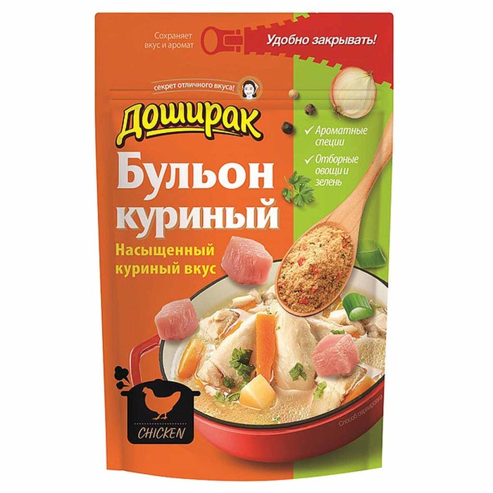 Бульон Доширак курица 90гр м/у