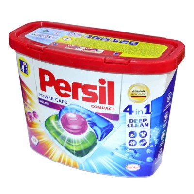 Капсулы для стирки Persil Power caps Color 4в1 21*15гр пэт