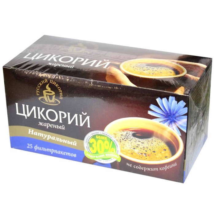 Цикорий Русский растворимый молот 25*2гр к/у