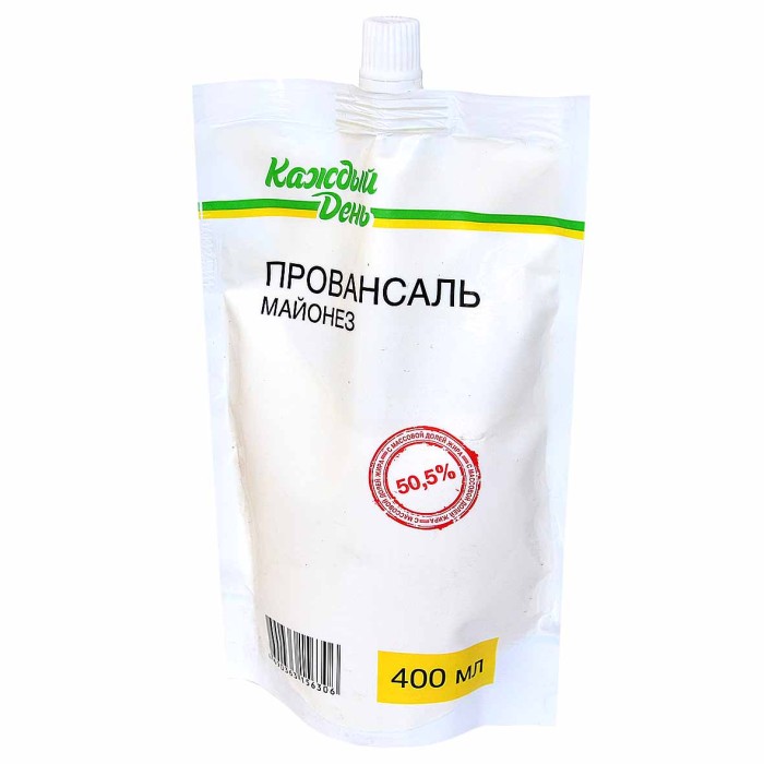 Майонез Каждый День Провансаль 50,5% 400мл д/п