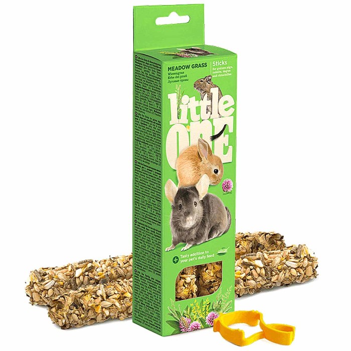 Лакомство для грызунов Little One Палочки с травами и цветами 2*55гр к/у