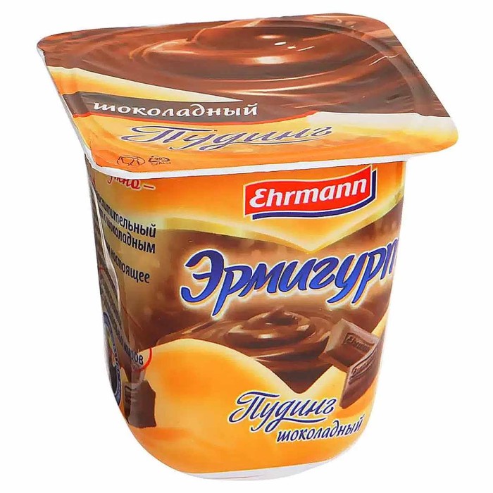 Пудинг Эрмигурт шоколад 3,2% 100гр пэт