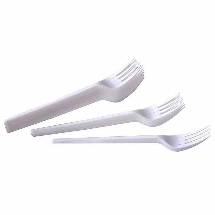 Вилка Мистерия компакт 165мм белая 10шт