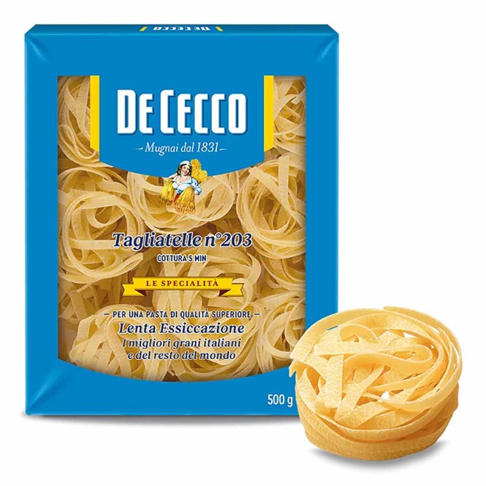 Макароны De Cecco Tagliatelle Nidi Semola N°203 500гр м/у