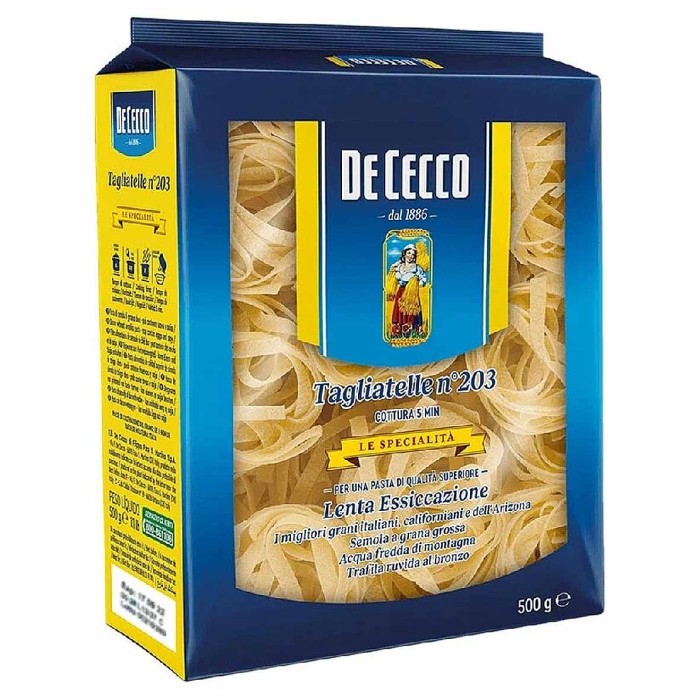 Макароны De Cecco Tagliatelle Nidi Semola N°203 500гр м/у
