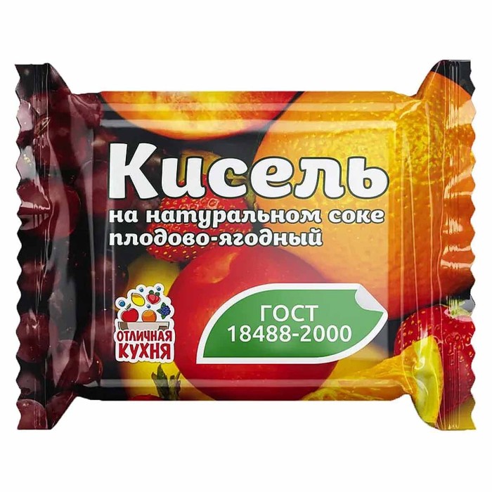 Кисель Отличная кухня Плодово-ягодный 200гр м/у