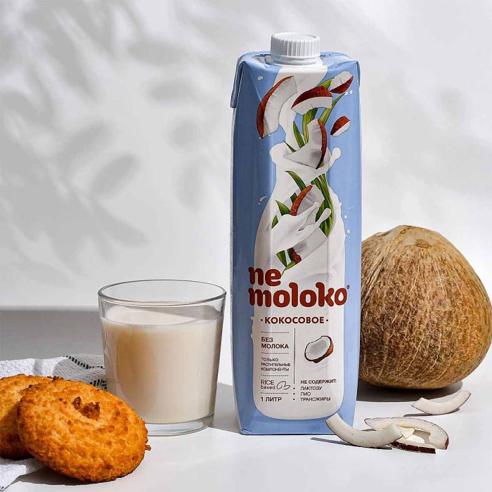 Напиток рисовой Nemoloko Кокосовый 1л т/п