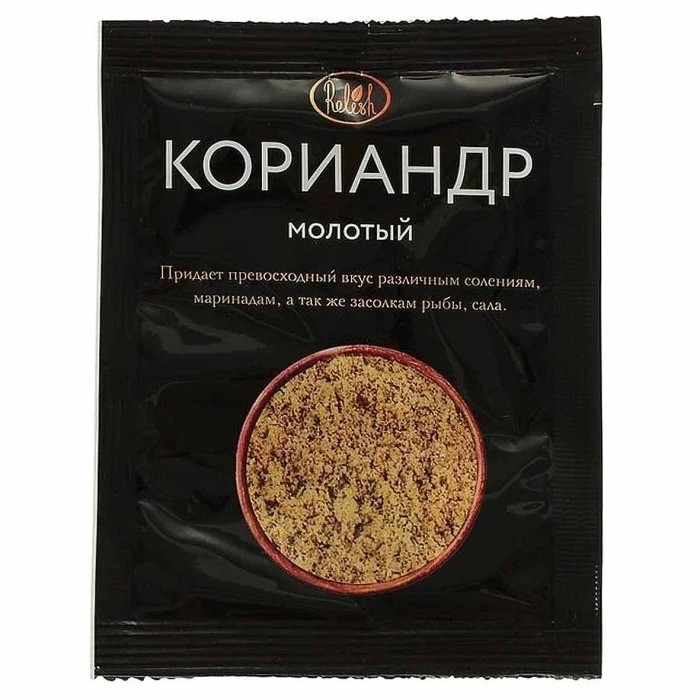 Кориандр Relish молотый 10гр м/у