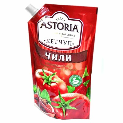Кетчуп Астория Чили 330гр д/п