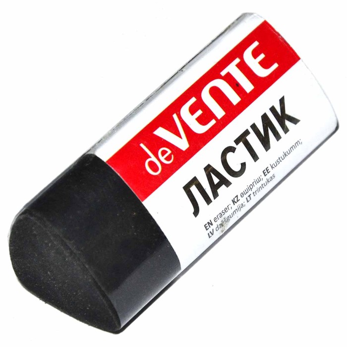 Ластик DeVente Black 44*20*20мм арт4070322