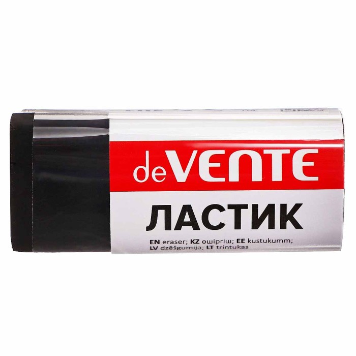 Ластик DeVente Black 44*20*20мм арт4070322