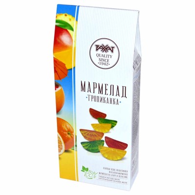 Мармелад Рахат Тропиканка 250гр к/у