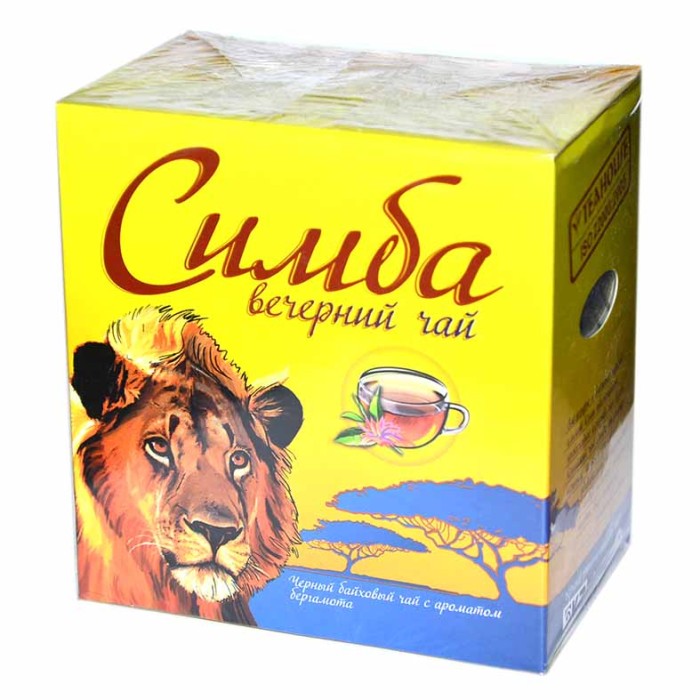 Чай Simba Evening гранул черный 250гр к/у