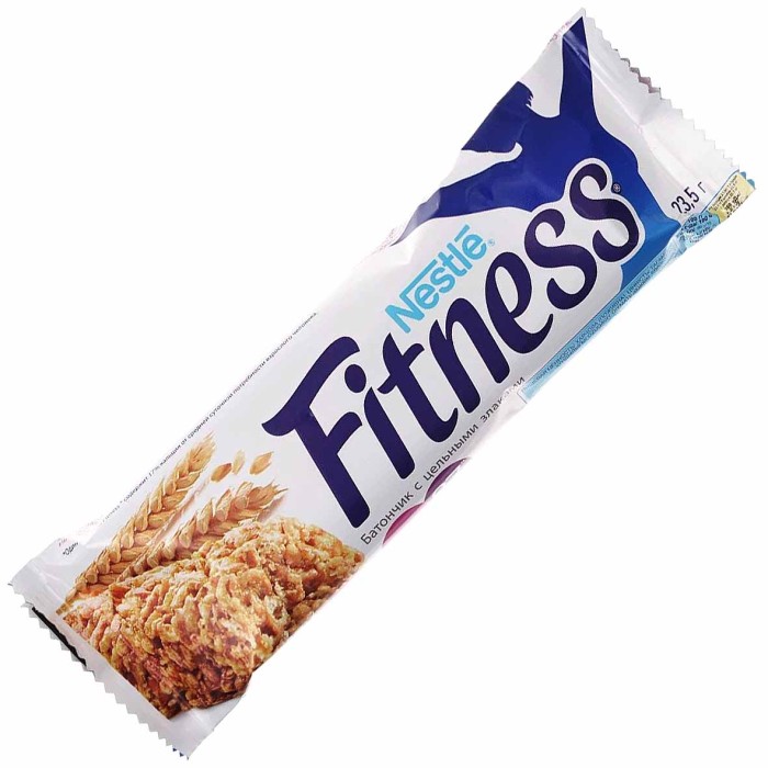 Батончик Nestle Fitness злаковый натуральный 23,5гр м/у