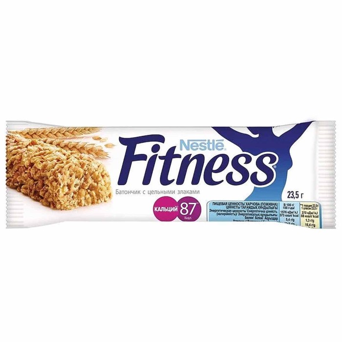 Батончик Nestle Fitness злаковый натуральный 23,5гр м/у