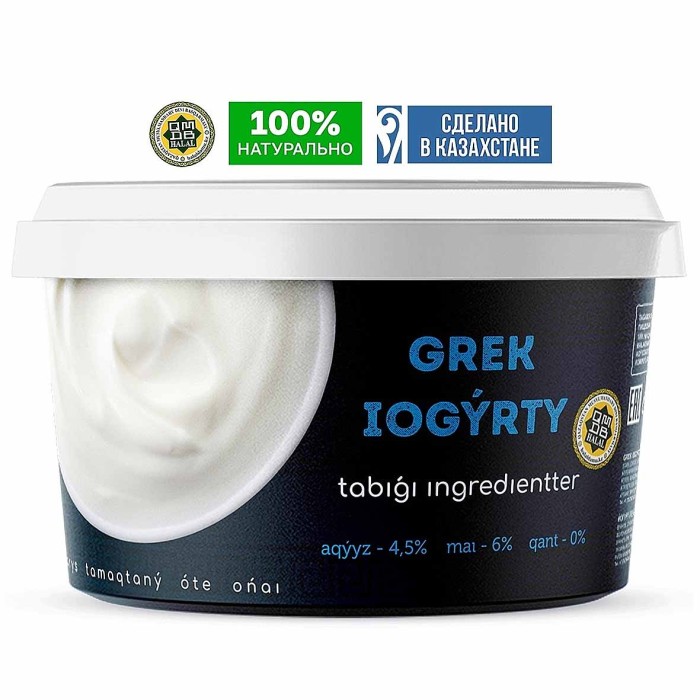 Йогурт Nәtige milk греческий 6% 140гр стакан