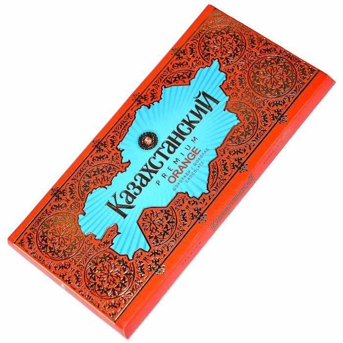 Шоколад Казахстанский Orange 100гр м/у