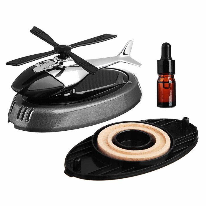 Ароматизатор New Galaxy Вертолет на солнечных батарейках 5мл арт794-677