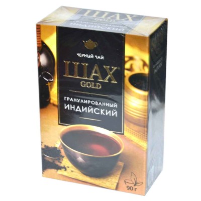 Чай Шах Gold Индийский черный 90гр к/у