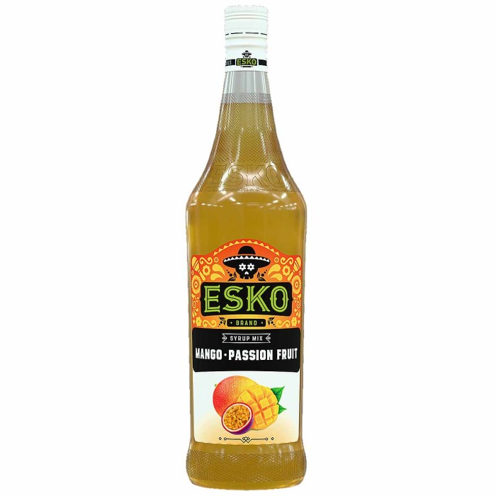 Сироп ESKO Mix Манго-маракуйя 1л ст/б