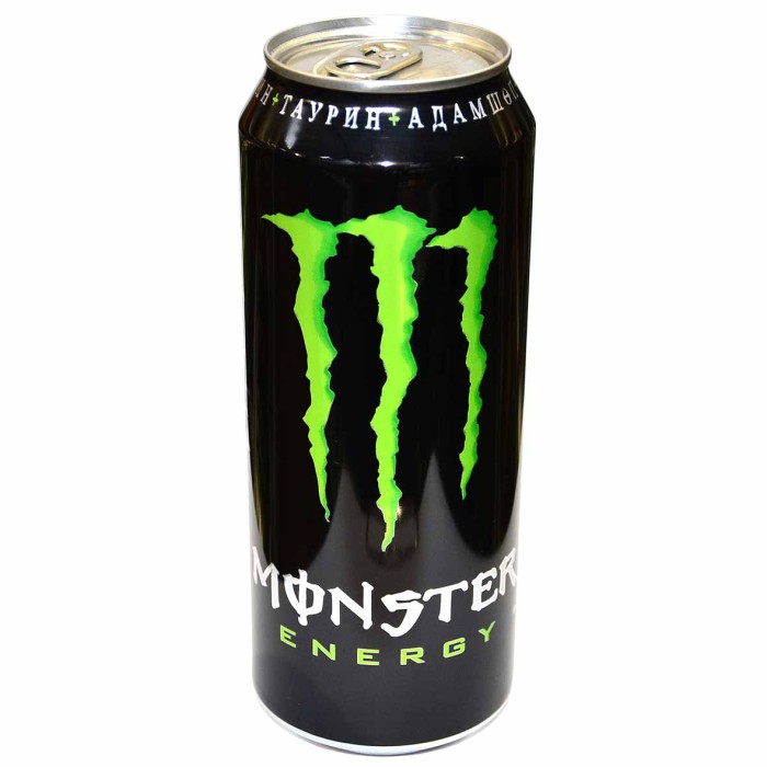 Напиток энергетический Monster Green 500мл ж/б