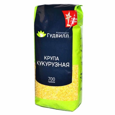 Крупа кукурузная Гудвилл 700гр м/у
