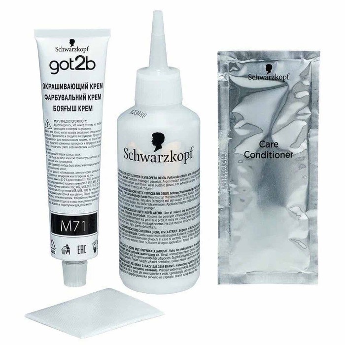 Краска для волос Got2b М71 Серебристый металлик142,5мл к/у*