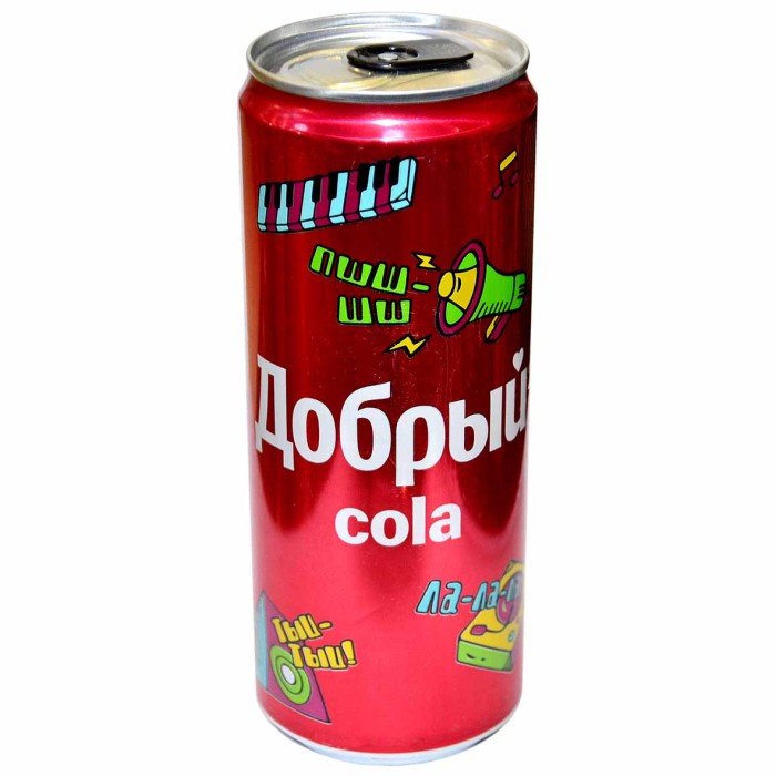 Напиток Добрый Кола 0.33л ж/б