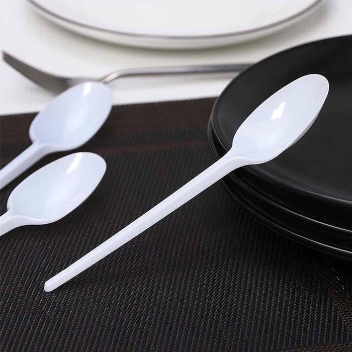 Ложка Мистерия столовая 165мм белая 10шт