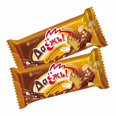 Конфеты Махеевъ ДаЕжъ карамель,арахис и криспи