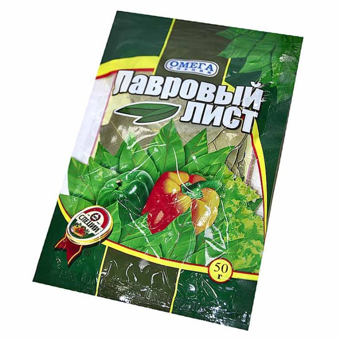 Лист лавровый Омега 50гр м/у