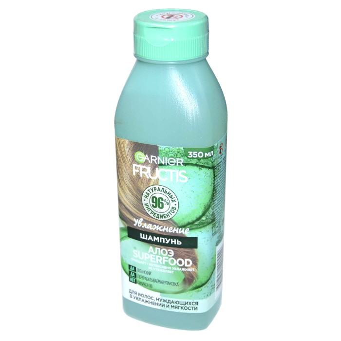 Шампунь для волос Fructis Superfood Алое 350мл пэт