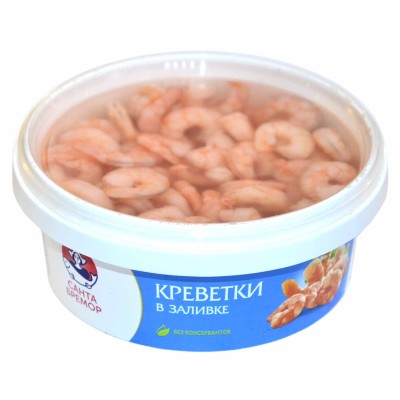 Креветки Санта Бремор в заливке 300гр пэт