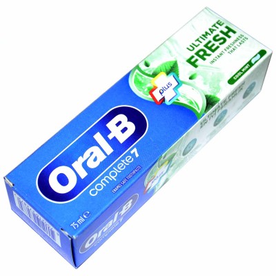 Паста зубная Oral-B Complete7 Максимальная свежесть 75мл к/у