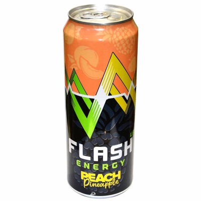 Напиток энергетический Flash up Персик-ананас 0,45л ж/б