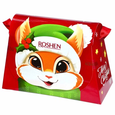 Подарок новогодний Roshen Новогодняя сумочка 310гр к/у