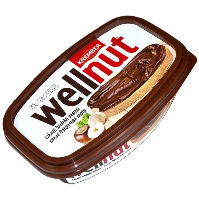 Паста какао-фундучная Wellnut 150гр пэт