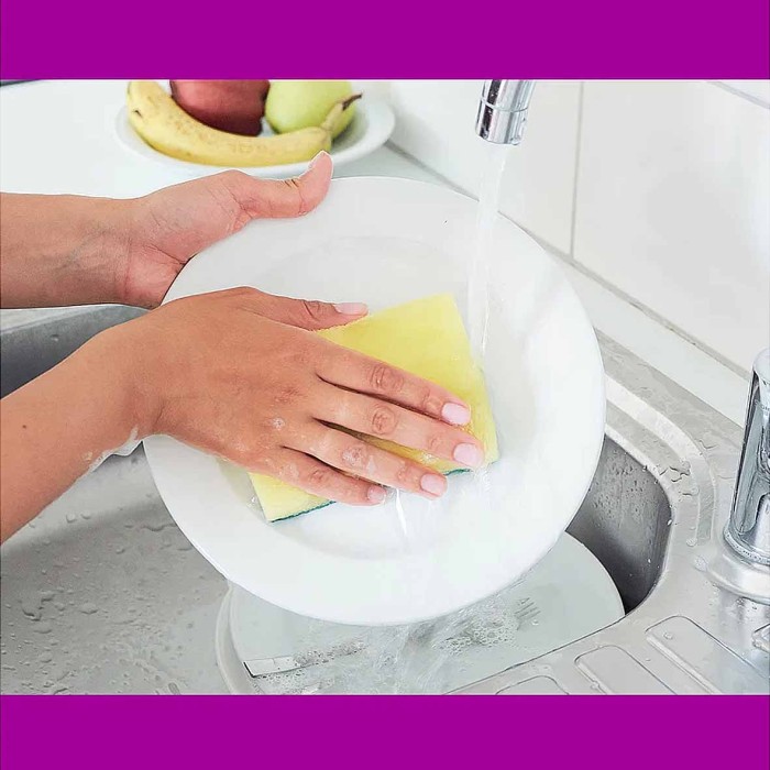 Губки для посуды Paterra Aktiv Maxi 10шт м/у