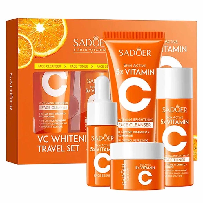 Набор подарочный Sadoer 5xVitamin C 4в1 к/у
