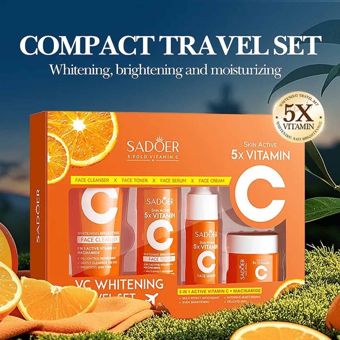 Набор подарочный Sadoer 5xVitamin C 4в1 к/у