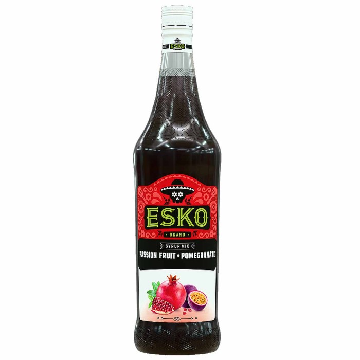 Сироп ESKO Mix Маракуйя-гранат 1л ст/б