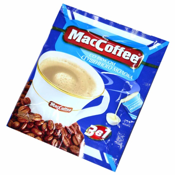 Кофе MacCoffee Ingrd Toffee 3в1 20гр 1шт