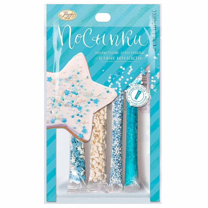 Посыпка Парфэ Декор Ледяное королевство 20гр м/у