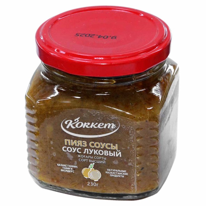 Соус Korkem луковый 0,25л ст/б