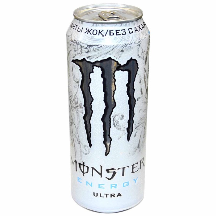 Напиток энергетический Monster Ultra 500мл ж/б